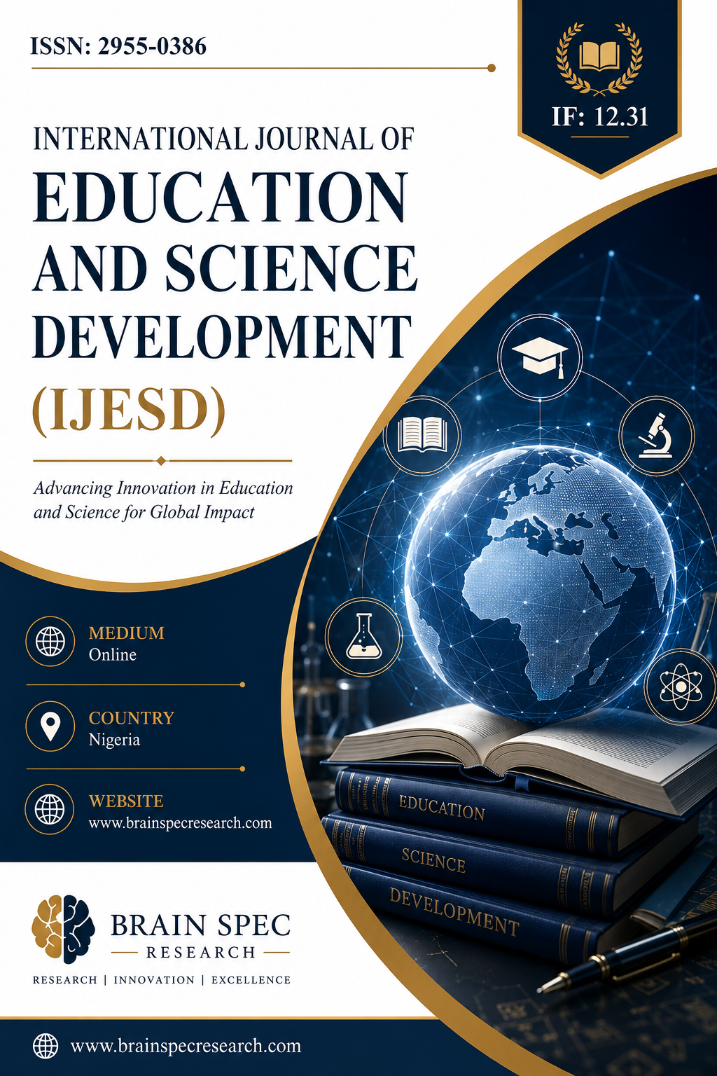 					View Vol. 1 No. 1 (2026): INTERNATIONAL JOURNAL OF EDUCATION AND SCIENCE DEVELOPMANT(IJESD)
				
